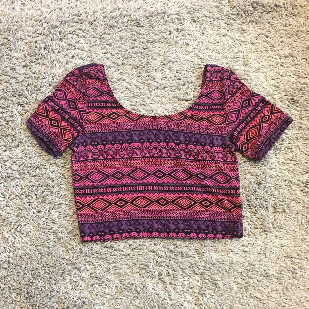 Bundle of 6 Crop tops - Floral and Patterned - Picture 5 of 7